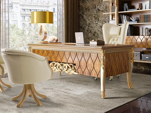 Handcrafted Italian Writing Desk