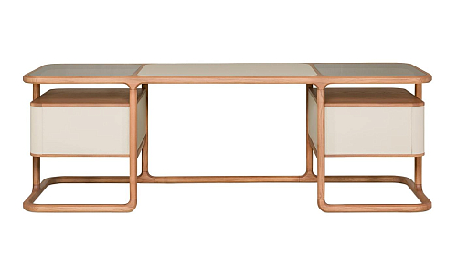 Isabel Natural Wood Artisan Desk
