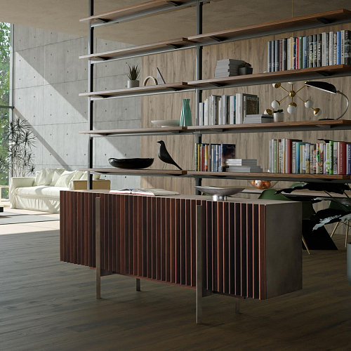 Elegant Ash Wood Sideboard