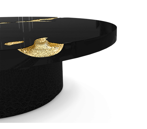 Black 3-Piece Coffee Table Set