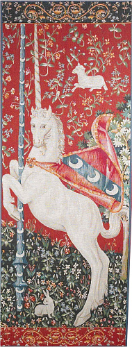 Unicorn Door French Tapestry