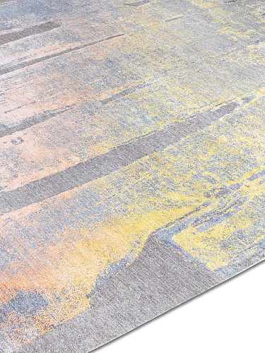 Pastel Sun Hand-Woven Exquisite Rug
