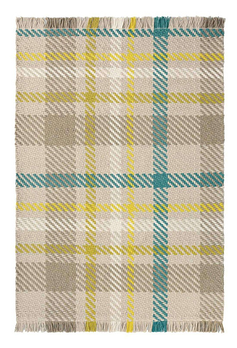 Checkered Flat Woven Rug