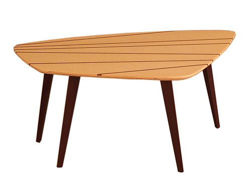 Gene Natural Wood Artisan Coffee Table
