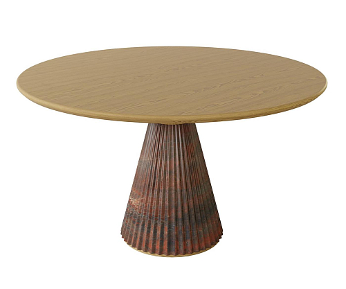 Marilyn Gold Marble Artisan Dining Table