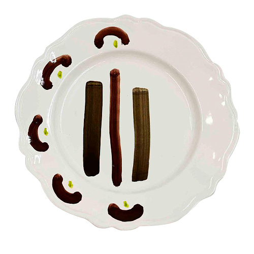 Fine Ceramic Plate Exquisite Craft