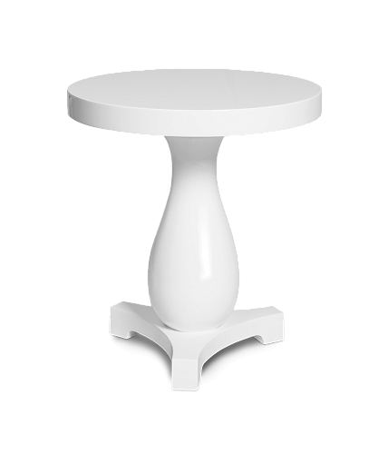 Ivory Hudson Luxe Designer Side Table