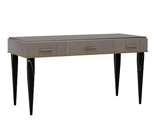 Rectangular Dark Handcrafted Writing Desk