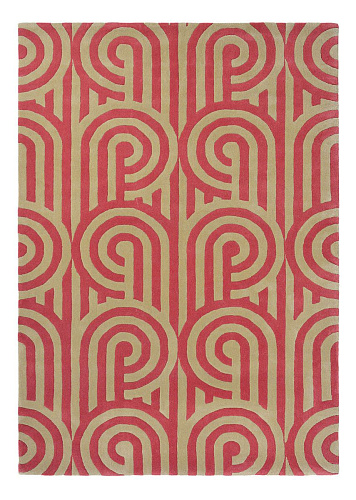 Handwoven Indian Red Rug