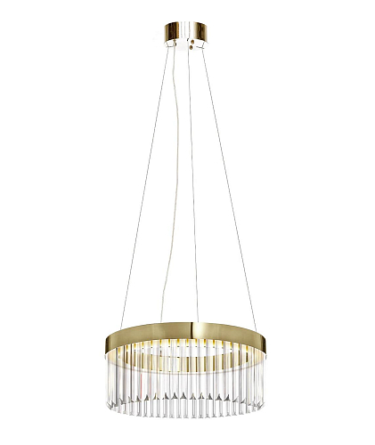 Gold Ring Chandelier