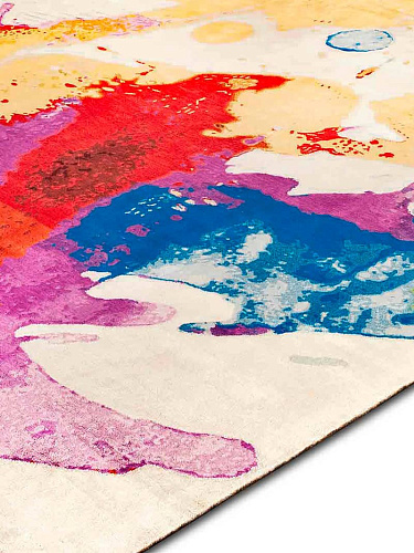 Original Hand-Knotted Silk Rug