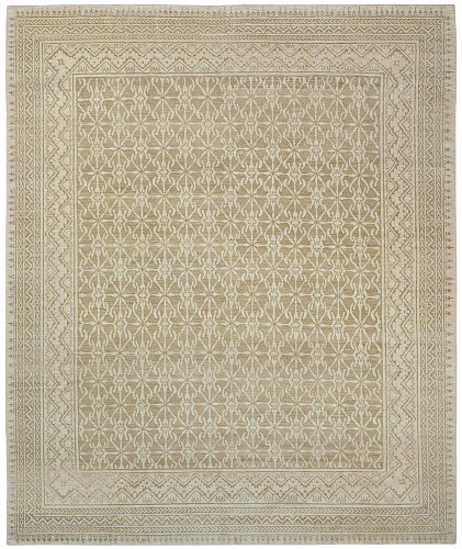Blueberry Luxury Hand-woven Rug