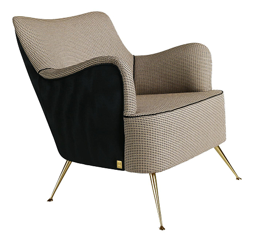 Bellagio Beige Handcrafted Armchair