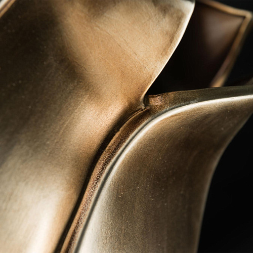 Tulip Brass Artisan Vase