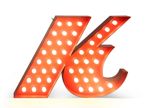 Kinetic Energetic Letter K