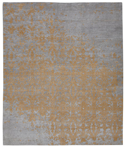 Faded Hand-woven Beige Luxury Rug