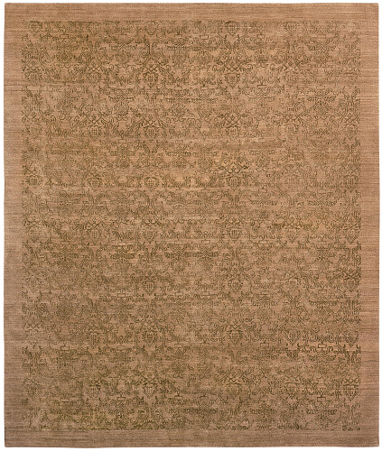 Roma Beige Luxury Hand-woven Rug