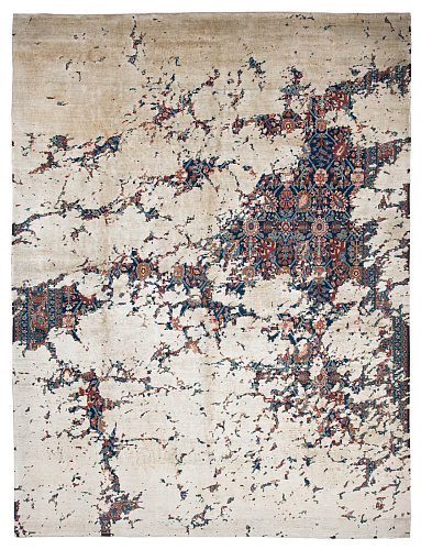 Tabriz Hand Knotted Multi Luxury Rug