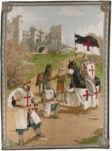Templars Woven Tapestry