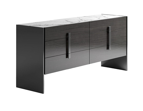 Six-Drawer Elegance Dresser