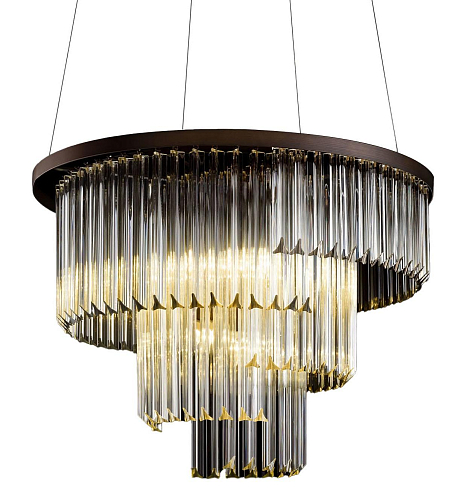 Modern Round Triedro Chandelier