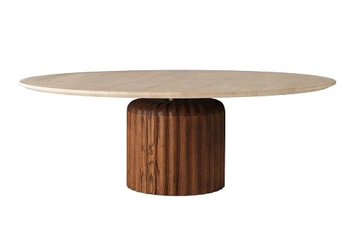 Babylon Natural Wood Handcrafted Coffee Table