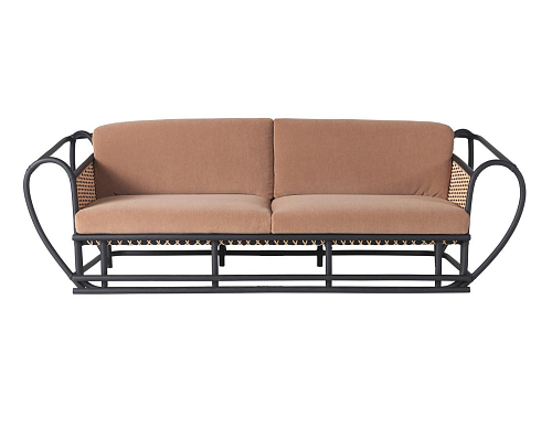 Green Channel Pink Italian Sofa