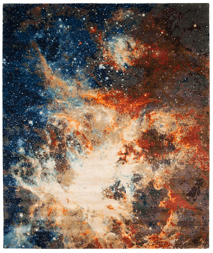 Hand-woven Space Luxury Rug