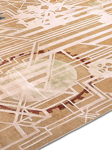 Quiet Color Luxury Silk / Wool Rug