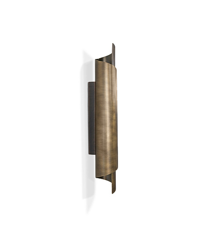 Aged Brass Grande Wall Light