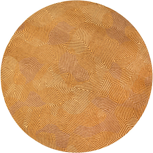 Jelly Gold Circle Rug