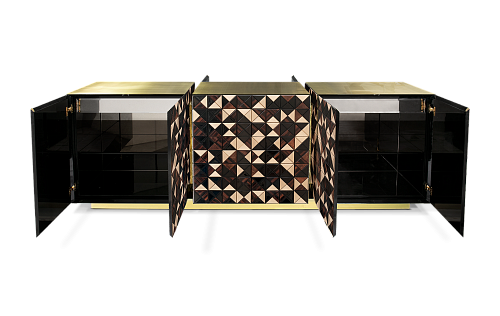 Mosaic Walnut Premium Sideboard