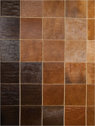 Florina Brown Luxury Cowhide Rug