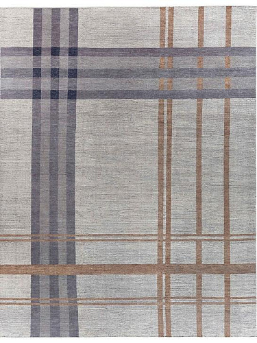 Checkered Multi Luxury Rug