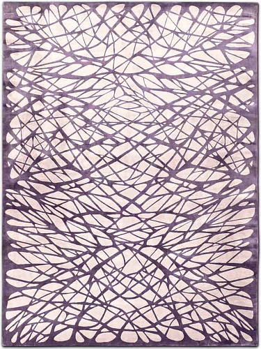 Dresden Light Lilac Handwoven Luxury Rug