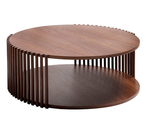 Compact Wooden Coffee Table