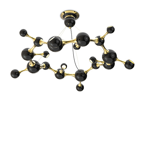 Atomic Circle Round Ceiling Suspension Lamp