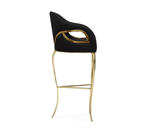 Chandra Highback Luxe Bar Stool