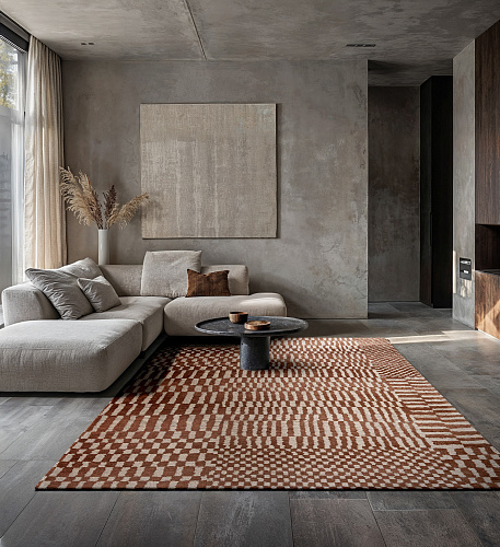 Traditional Berber-Inspired Rug