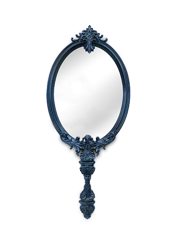 Antoinette Sapphire Reflective Mirror