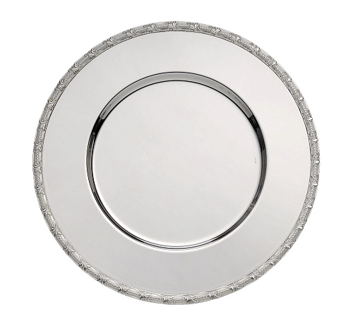 Silver-Plated Plate