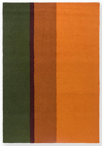 Festival Stripe Orange/Green Fresco Rug