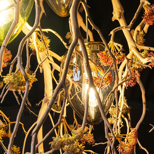 Manzanita Crystal Statement Chandelier