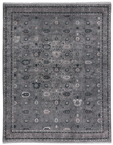 Bidjar Hand-woven Grey Luxurious Rug