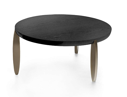 Unique Bronze Trio-Leg Coffee Table
