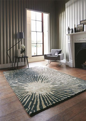 Coast Grey Wool Handwoven Rug
