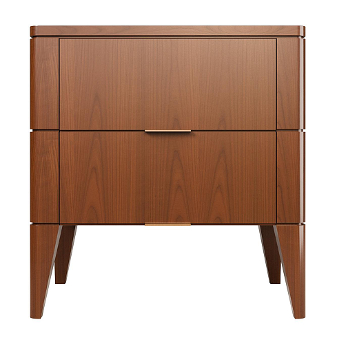 Vittorio Cherry Wood Italian Bedside Table