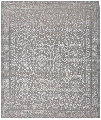 Ferrara Grey Luxury Hand-woven Rug