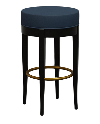 Blue Italian Bar Stool