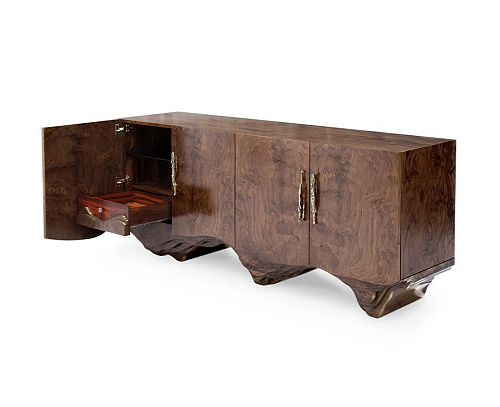 Wooden Rustic Sideboard